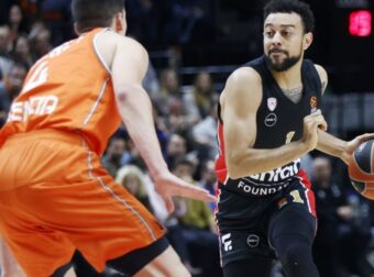 Με διαφορά ασφαλείας οι Ερυθρόλευκοι στο 4ο δεκάλεπτο – Live: Βαλένθια – Ολυμπιακός (ΒΙΝΤΕΟ)