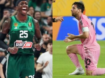 Ο MVP είδε τον GOAT: Παρακολούθησε από κοντά Μέσι ο Ναν! (ΒΙΝΤΕΟ)