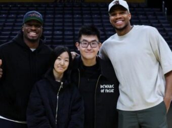 Ενθουσιασμένος Αντετοκούνμπο για Άρη – Γιόρτασε την έλευση Σιάο! (ΒΙΝΤΕΟ)