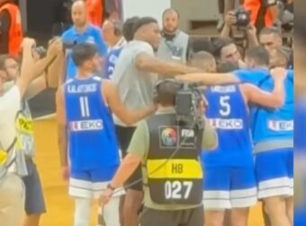 “Ο λόγος της σφαλιάρας του Αντετοκούνμπο σε Λαρεντζάκη…” (ΒΙΝΤΕΟ)