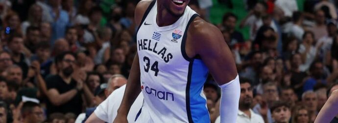 “Οδοστρωτήρας” Αντετοκούνμπο! Η απίθανη 25άρα με Λετονία (ΒΙΝΤΕΟ)