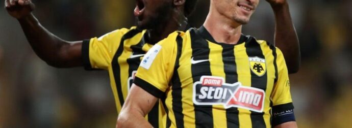 Προβάδισμα για ΑΕΚ! Κερδίζει πέναλτι ο Ζίνι, σκοράρει ο Μάνταλος (vid)