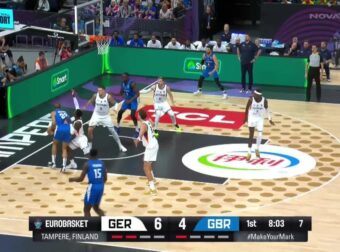 Χωρίς έλεος η Γερμανία – Διέλυσε με 63 πόντους τη Μ. Βρετανία (vid)