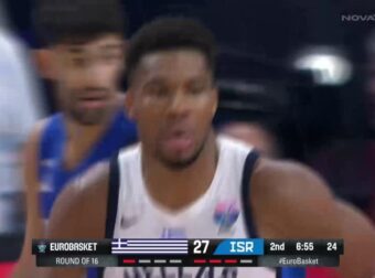 Μυθική φάση Γιάννη με μαγική ντρίμπλα και κάρφωμα! (ΒΙΝΤΕΟ)