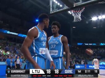 Γιάννης εναντίον όλων και ισοπεδωτικό κάρφωμα! (ΒΙΝΤΕΟ)