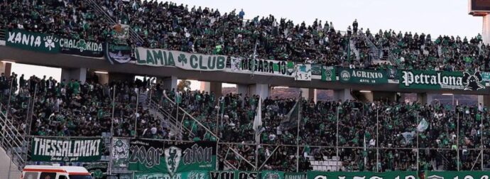 Με τους οπαδούς του για το διπλό στο Βόλο ο Παναθηναϊκός