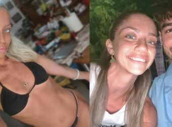 Η εντυπωσιακή ξανθιά του Παναθηναϊκού μαζί με τον Χουάντσο (ΦΩΤΟ)