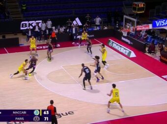 Πρώτη νίκη με 100άρα η Παρί – “Πάτησε” τη Μακάμπι (Highlights)