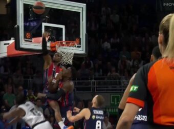 Πού πήδηξε! Τρομερό μπλοκ του Ντιόπ (ΒΙΝΤΕΟ)