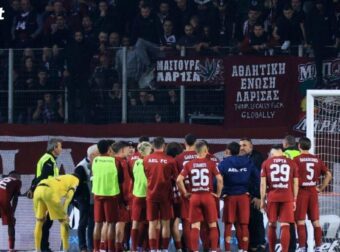 Καζάνι που… βράζει η ΑΕΛ – Αποδοκιμασίες & συζήτηση με οργανωμένους