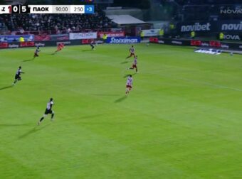 Η… τρελή έξοδος του Τιναλίνι στο Πανσερραϊκός – ΠΑΟΚ (ΒΙΝΤΕΟ)