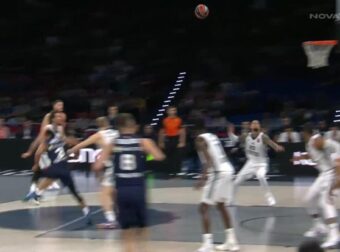 No look alley oop ασίστ του Νόουελ (ΒΙΝΤΕΟ)