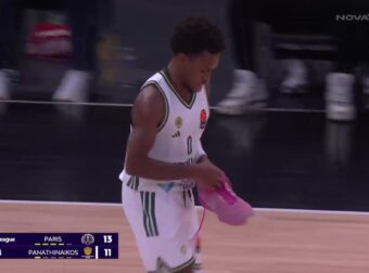 Ο Φαρίντ έπαιξε άμυνα, έτρεξε και πήρε ριμπάουντ χωρίς παπούτσι! (ΒΙΝΤΕΟ)