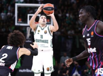 Πρώτος Έλληνας σε τρίποντα ο Σλούκας, προσπέρασε τον Σπανούλη (ΒΙΝΤΕΟ)