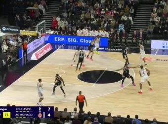 Η Μονακό κράτησε την Βιλερμπάν στους 52 πόντους και τη διέλυσε (Hls)