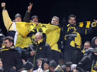 Συγκλονιστικό βίντεο Ηλιόπουλου με τον κόσμο της ΑΕΚ στη Φλωρεντία