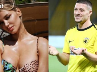 Η διάσημη-πανέμορφη ξανθιά που… τρελάθηκε με τη νίκη της ΑΕΚ στη Λεωφόρο!