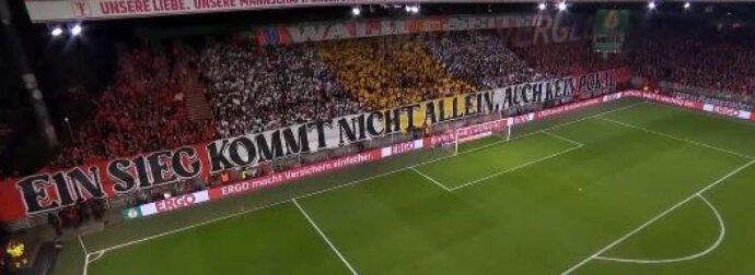 Φοβερό… τρικολόρε κορεό από τους οπαδούς της Ουνιόν (ΒΙΝΤΕΟ)