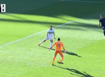 Ανεπανάληπτη γκάφα του Γκαζανίγκα – Έδωσε πάσα σε αντίπαλο (ΒΙΝΤΕΟ)