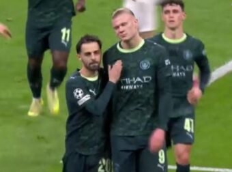 Ο Χάαλαντ πανηγύρισε σαν… Έλληνας (ΒΙΝΤΕΟ)