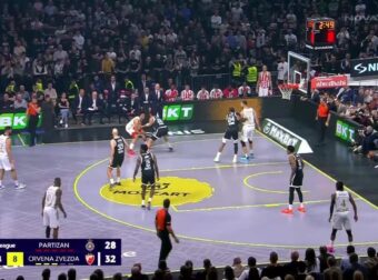 Η απίθανη ατμόσφαιρα, το… Λεσοράκι και οι έξαλλοι πανηγυρισμοί της Παρτιζάν