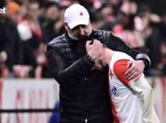 ΠΑΟΚ: Τα δάκρυα του Ζαφείρη στο τελευταίο του ματς με την Σλάβια! (vid)