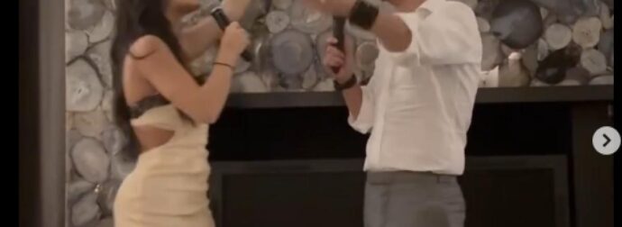 Ρεσιτάλ στο μικρόφωνο από τον Γιαννακόπουλο και την κόρη του! (ΒΙΝΤΕΟ)