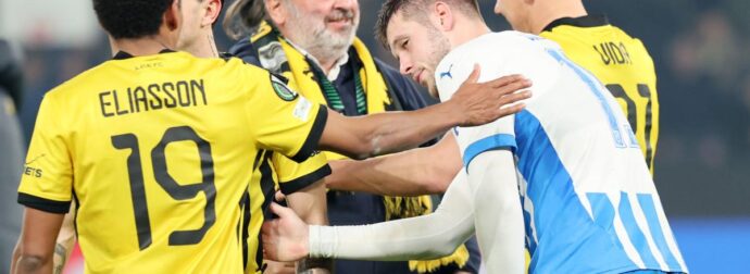 Έξαλλοι με τη διαιτησία στην Κραϊόβα μετά την επική ανατροπή της ΑΕΚ