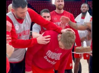 Γιόρτασαν τα γενέθλια με… φατούρο στον Ολυμπιακό (ΒΙΝΤΕΟ)