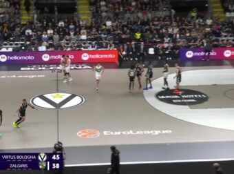 Έκοψε τη φόρα της Ζαλγκίρις η Βίρτους Μπολόνια – 10η νίκη (Highlights)