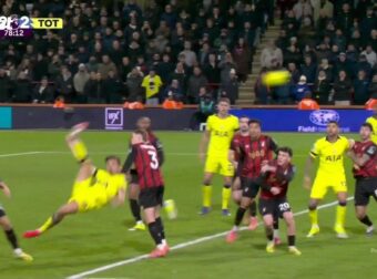 Ζωγράφισε ο Παλίνια με ανάποδο ψαλίδι (ΒΙΝΤΕΟ)