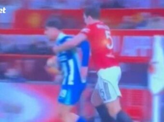 Ένταση Μαγκουάιρ-Κωστούλα στο Γιουνάιτεντ-Μπράιτον (ΒΙΝΤΕΟ)