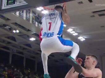 Λες και βλέπεις ΝΒΑ – Απίθανο ανάποδο κάρφωμα από τον Λέμον (ΒΙΝΤΕΟ)