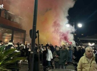 Απίθανη υποδοχή – Η Τρίπολη βάφτηκε κίτρινη για χάρη της ΑΕΚ (ΒΙΝΤΕΟ)