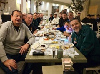 Δείπνο Σλούκα σε όλη την ομάδα του Παναθηναϊκού! (ΦΩΤΟ)