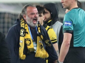 Έξαλλος Ηλιόπουλος! Μπήκε στο γήπεδο και τα έψαλε στον διαιτητή (ΒΙΝΤΕΟ)