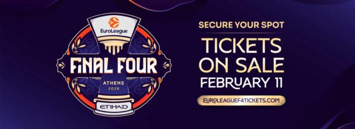 Ανακοίνωση Euroleague για τα εισιτήρια του F4 – Πώληση σε 4 φάσεις