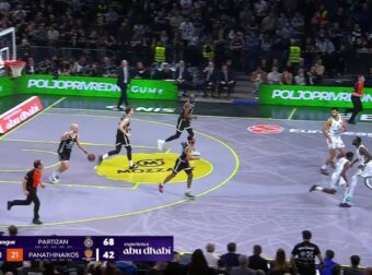Το απίθανο airball του Γιούρτσεβεν με μόνο αντίπαλο… το καλάθι (ΒΙΝΤΕΟ)