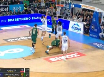 Δεν γίνονται αυτά! Έξι χαμένα σουτ κάτω από καλάθι από παίκτες του ΠΑΟ (vd)