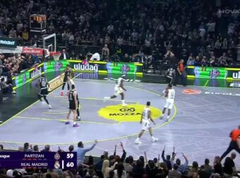 Πώς το έβαλε αυτό; Το ακροβατικό καλάθι του Γκαρούμπα (ΒΙΝΤΕΟ)