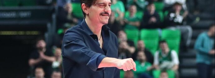 Στην προπόνηση του Παναθηναϊκού ο Γιαννακόπουλος (ΒΙΝΤΕΟ)