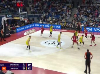 Ελπίζει για 10αδα η Αρμάνι – Πήρε τη νίκη κόντρα στην Μακάμπι (Hls)