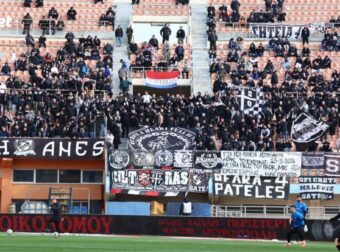 “Υπόκλιση” στον κόσμο του ΟΦΗ – Πανό για τον δολοφονημένο φίλο του ΠΑΟΚ