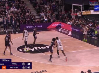 Νίκη γοήτρου για Παρτιζάν – Διπλό στην έδρα της Παρί σε σούπερ Καλάθη (vid)