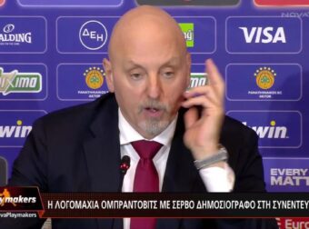 Αρπάχτηκε άγρια με δημοσιογράφο ο Ομπράντοβιτς στη συνέντευξη Τύπου (Video)