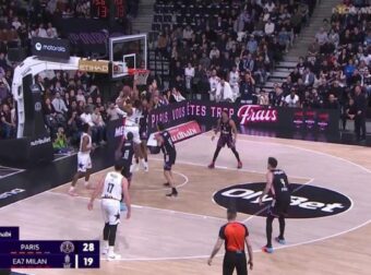 Πήγε για μεγάλη ανατροπή η Αρμάνι Μιλάνο, αλλά η Παρί δεν την άφησε (Ηls)