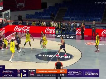 Καταδικαστική ήττα για Μακάμπι – Η Μπασκόνια της έκανε ζημιά (Highlights)