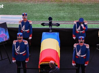 Η αντιπροσωπεία του ΠΑΟΚ στο τελευταίο αντίο του Μιρτσέα Λουτσέσκου