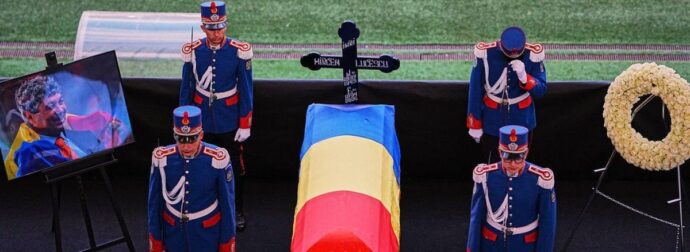 Η αντιπροσωπεία του ΠΑΟΚ στο τελευταίο αντίο του Μιρτσέα Λουτσέσκου