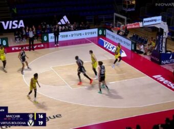 Έκλεισε με ήττα η Μακάμπι – Διπλό γοήτρου για Βίρτους Μπολόνια (Hls)